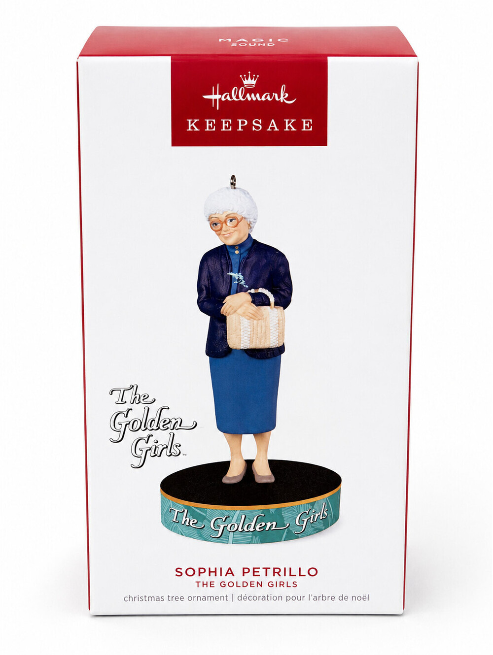 2022 Hallmark Sophia Petrillo Golden Girls Magic Sound Keepsake Ornament NIB